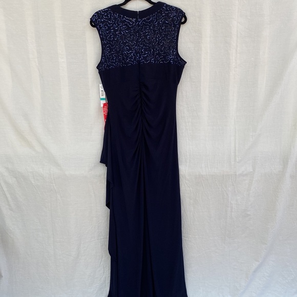 R&M Richards - Midnight Blue Dress - Size 16 - Picture 4 of 5